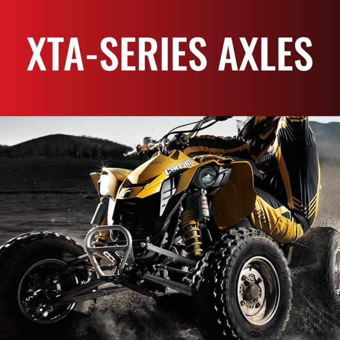 Sixity 2005 Yamaha 350 Wolverine 4X4 Front Left XTA ATV Axle
