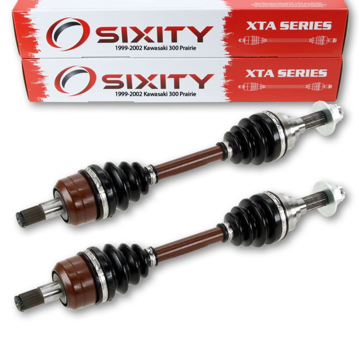 Sixity 1999-2002 Kawasaki 300 Prairie 4X4 Front Left Right XTA ATV
