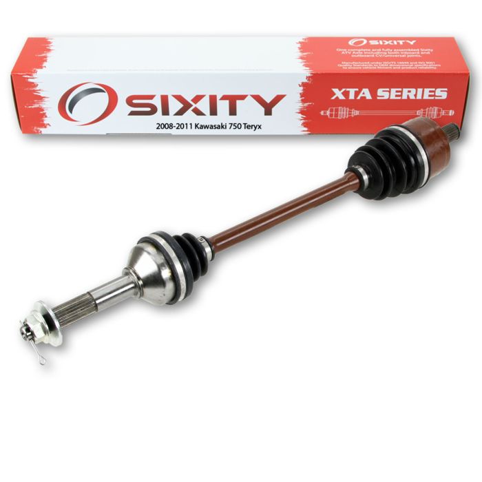 Sixity 2008-2011 Kawasaki 750 Teryx 4X4 Rear Right XTA ATV Axle