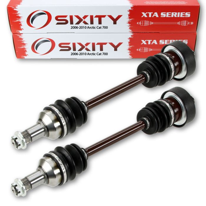 Sixity 20082010 Arctic Cat 700 4X4 Rear Left Right XTA ATV Axles