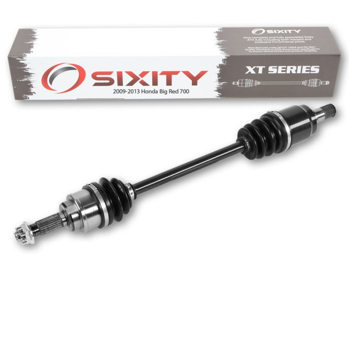 Sixity 2009-2013 Honda Big Red 700 4X4 Rear Left XT ATV Axles