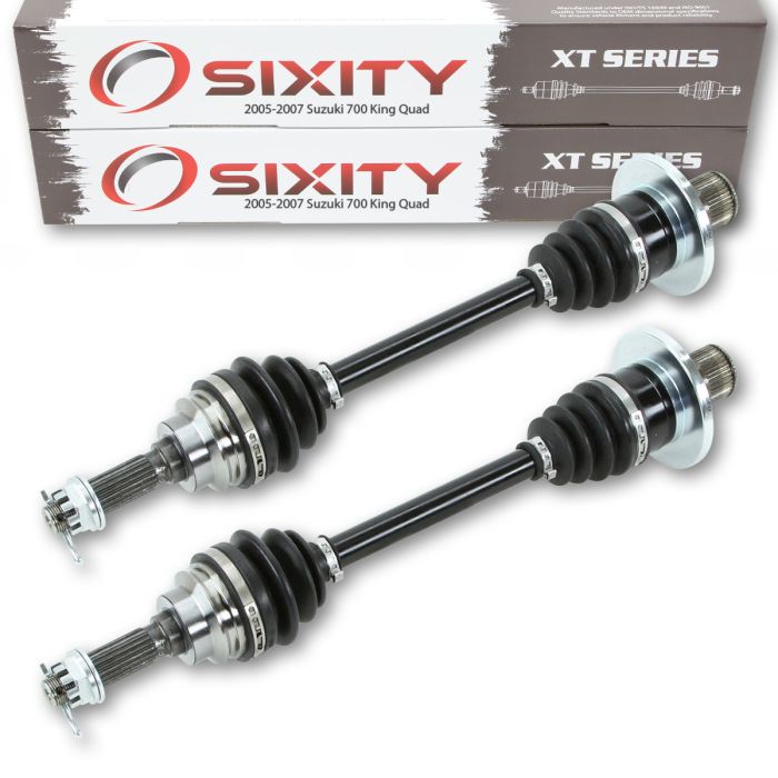 Sixity 2005-2007 Suzuki 700 King Quad 4X4 Rear Left Right XT ATV