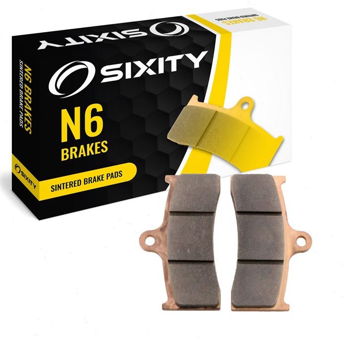 Sixity Sintered Brake Pads FA249 Front Replacement Kit | Sixity.com