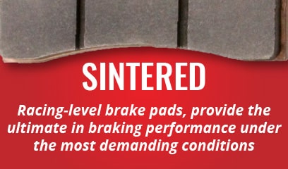 shop sintered brake pads