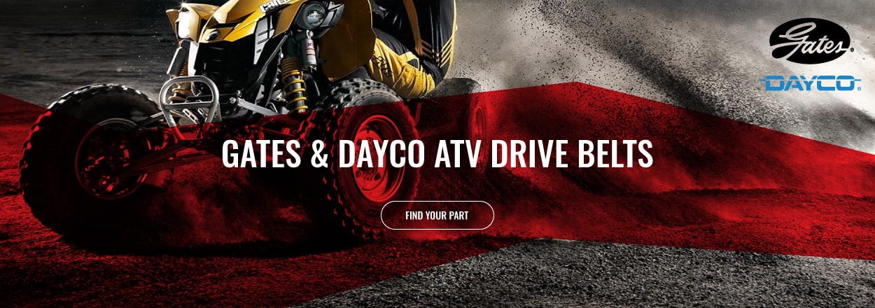 Shop Gates and Dayco ATV Drive Belts