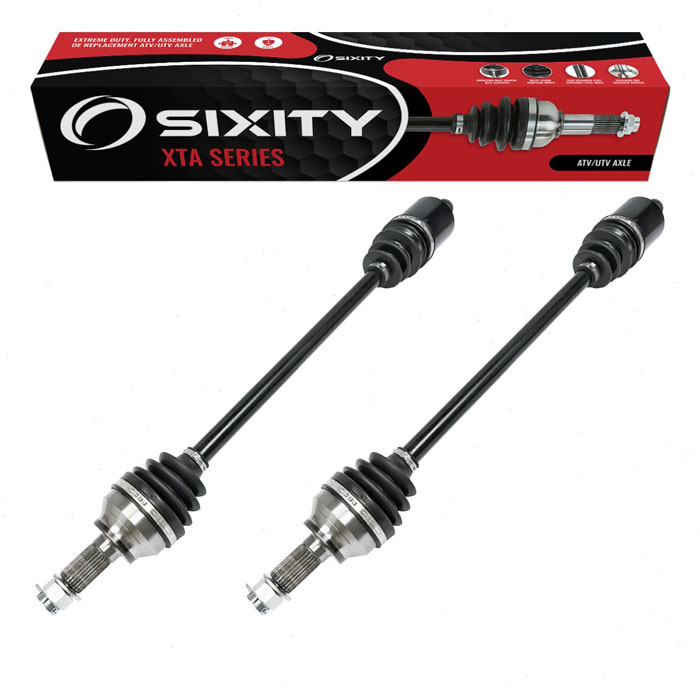2 pc Sixity XTA Front Left Right Axles for 2016-2021 Polaris RZR XP 1000 EPS High Lifter Edition Trails and Rock 4 Turbo DYNAMIX
