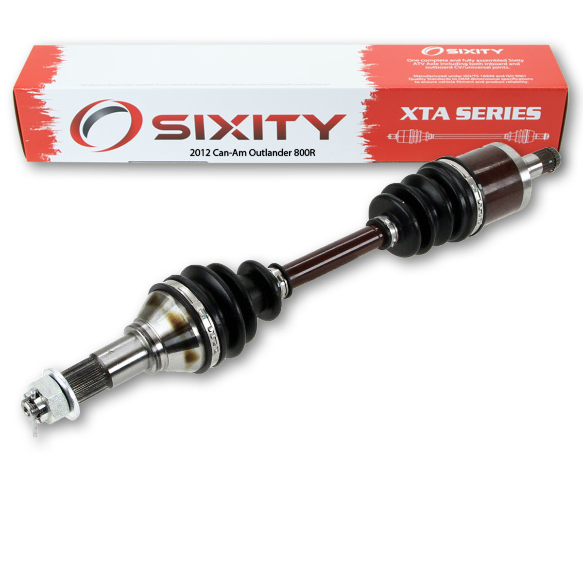 Sixity 2012 Can-Am Outlander 800R 4X4 Front Left XTA ATV Axle