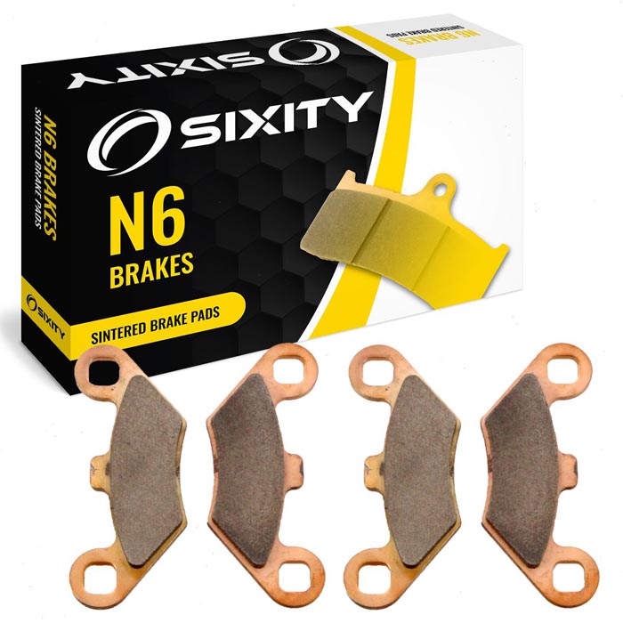 Sixity Front Sintered Brake Pads 2006-2007 Polaris Outlaw 500