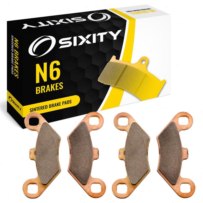 2016010848 Sixity Front Sintered Brake Pads 2007 Polaris Spor sku 2016010848