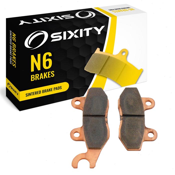 Sixity Rear Sintered Brake Pads 2011-2013 Can-Am Commander 1000