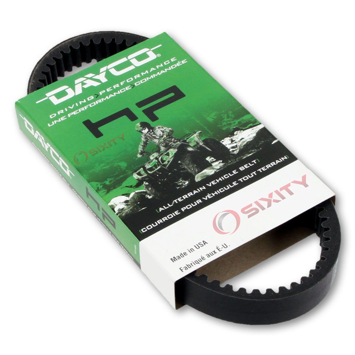 2017000020 Dayco HP Drive Belt for 2003-2004 Arctic Cat 400 2 sku 2017000020