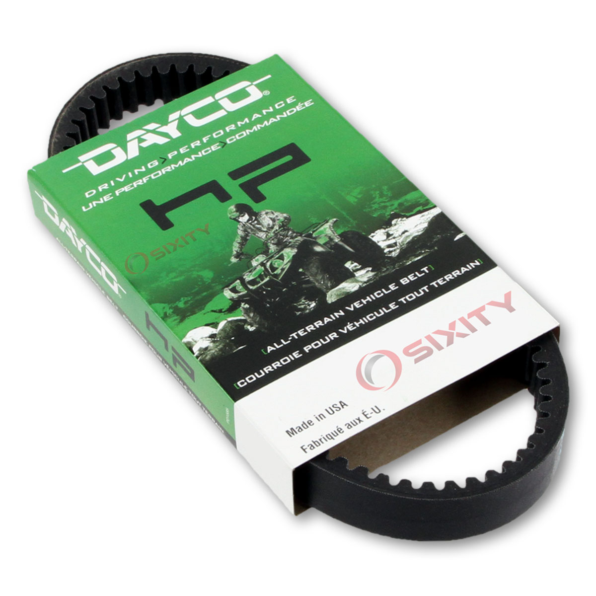 2017000024 Dayco HP Drive Belt for 2003-2004 Arctic Cat 400 4 sku 2017000024