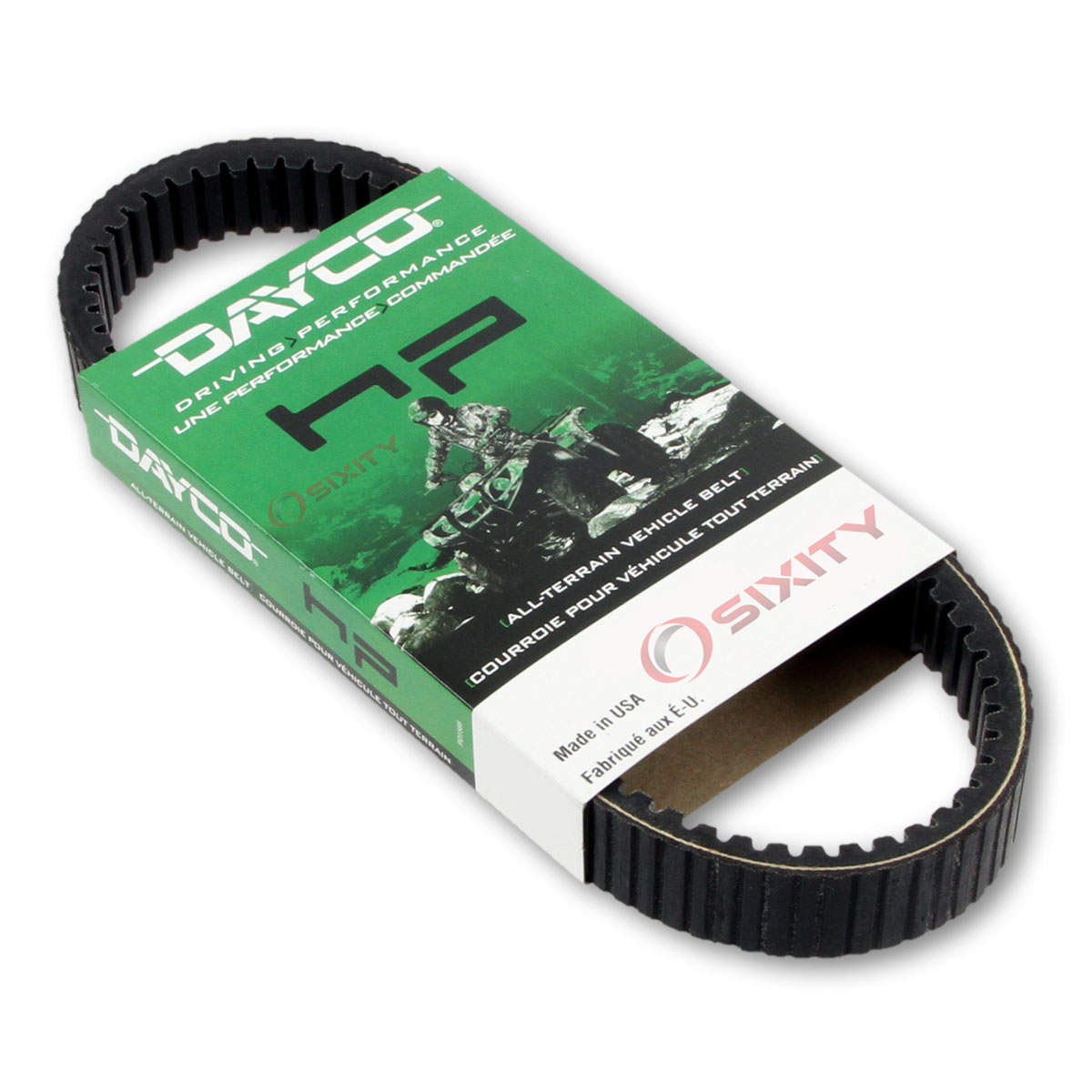 Dayco HP Drive Belt for 2008 Arctic Cat 500 4x4 Auto M4 - High Performance