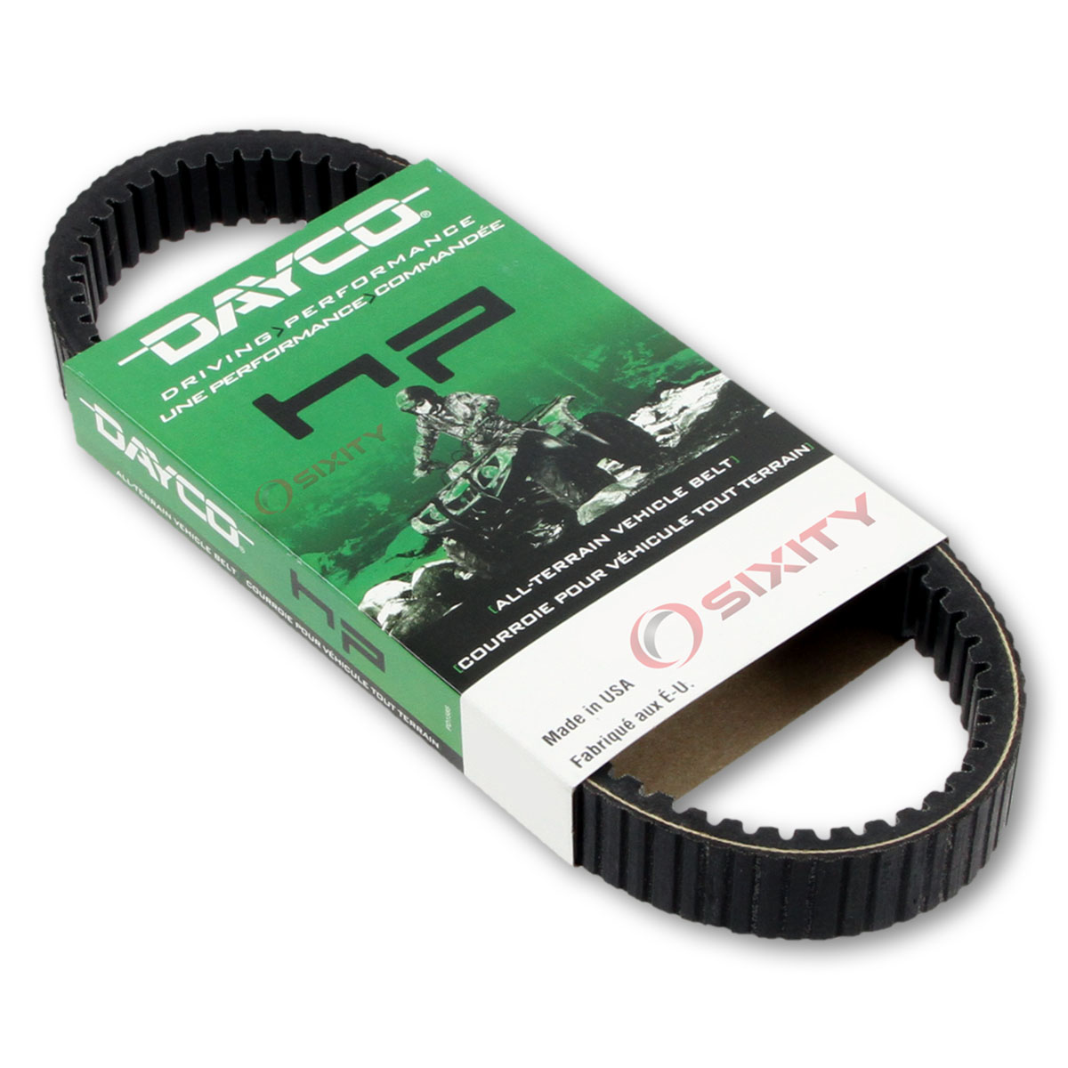 2017000064 Dayco HP Drive Belt for 2003-2004 Arctic Cat 500 4 sku 2017000064