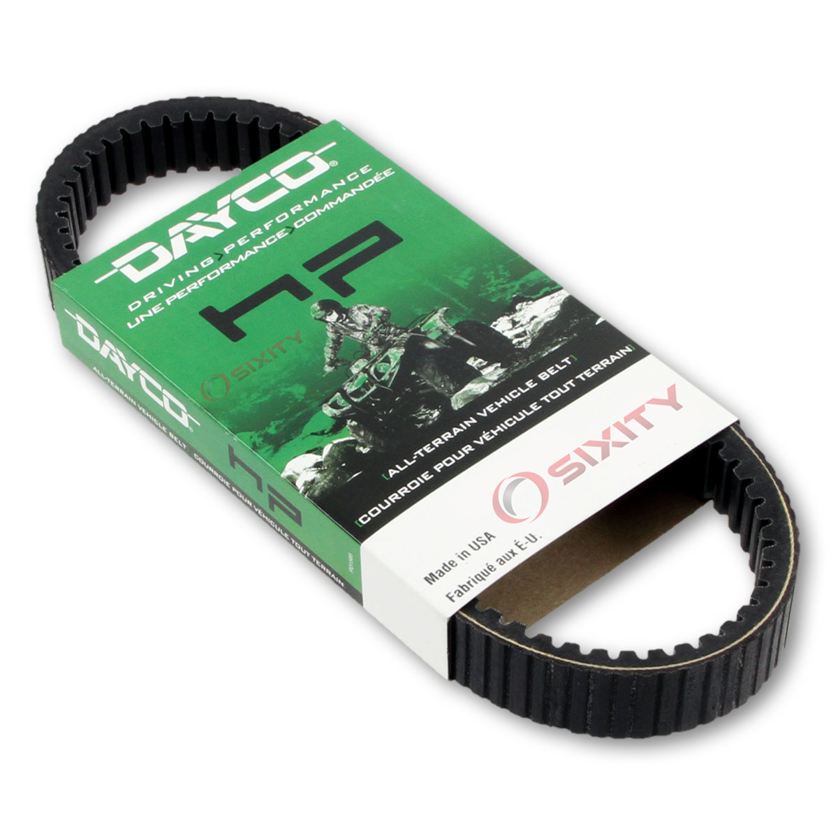 Dayco HP Drive Belt for 2000-2009 Arctic Cat 500 4x4 Auto - High Performance