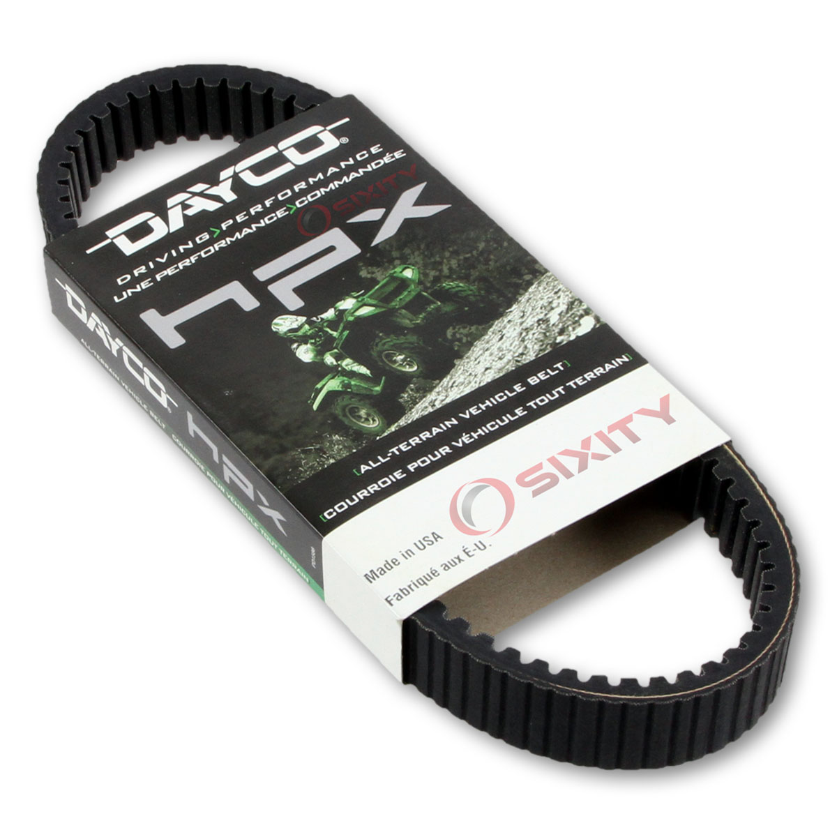 Dayco HPX Drive Belt for 2010 Arctic Cat 550 TRV S GT - High Performance