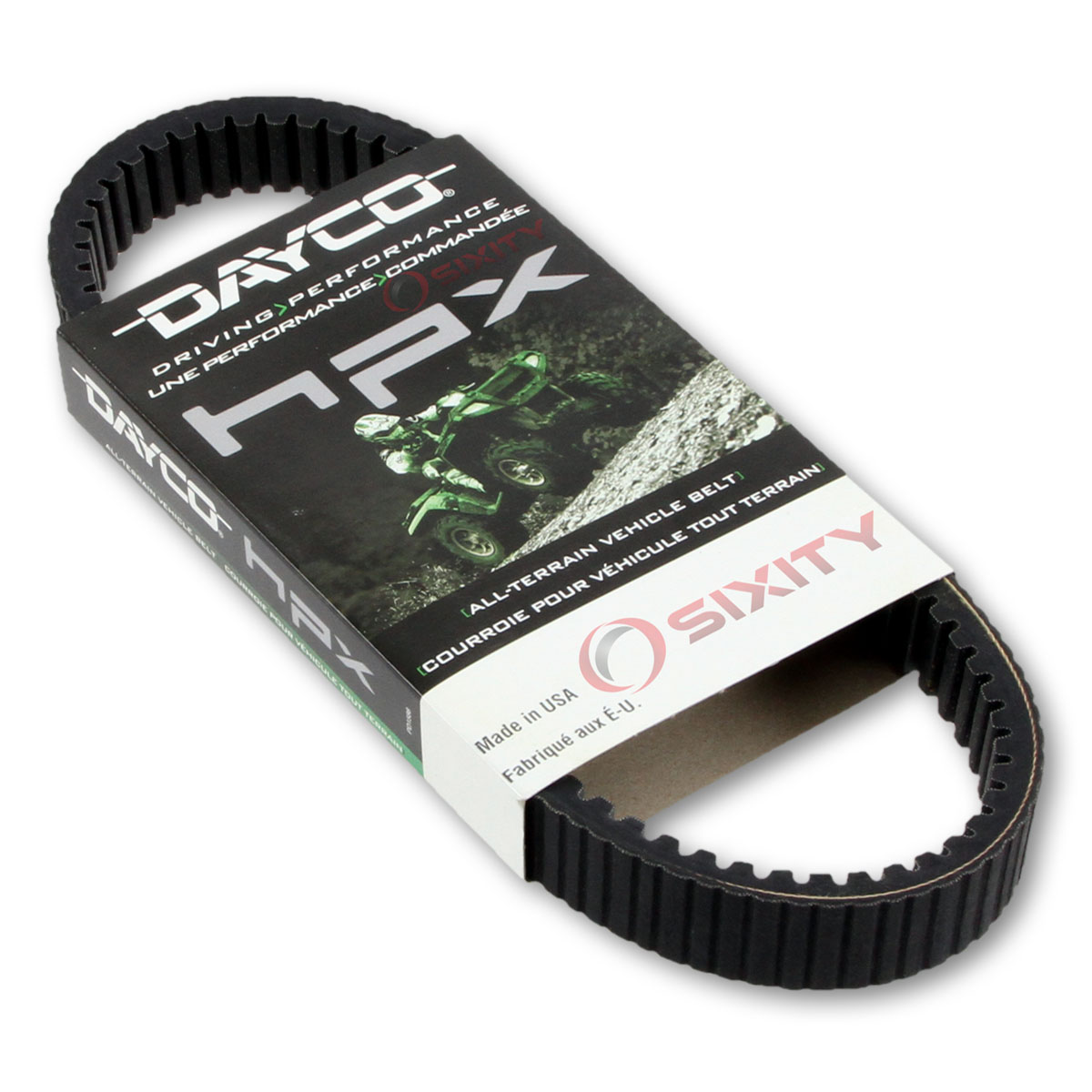 2017000142 Dayco HPX Drive Belt for 2007-2008 Arctic Cat 700  sku 2017000142