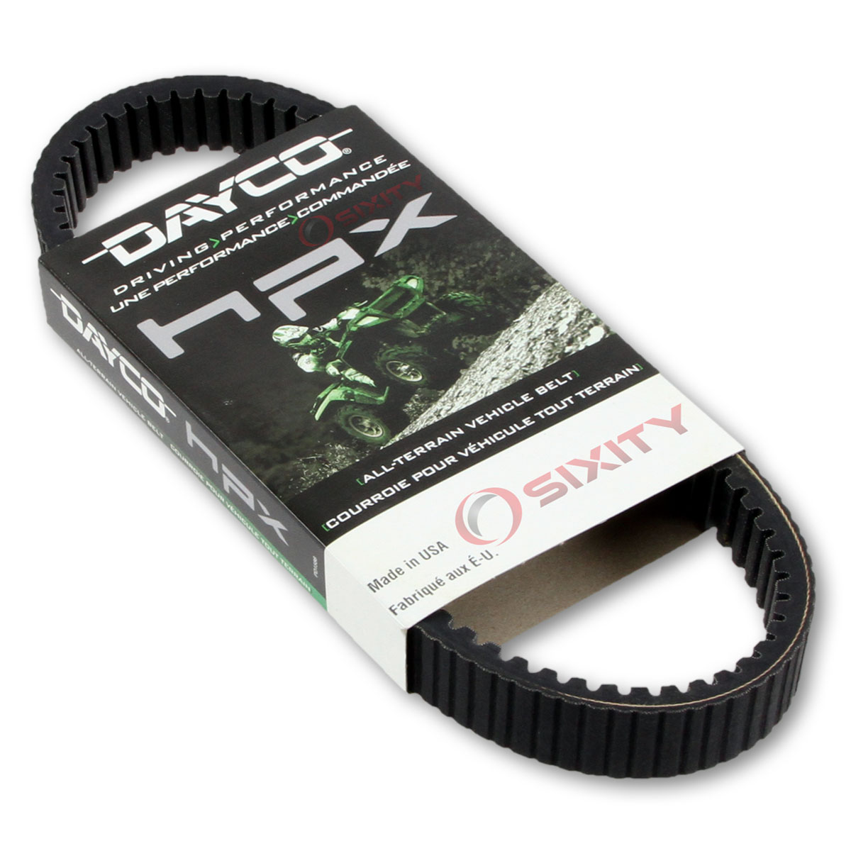 2017000161 Dayco HPX Drive Belt for 2010-2011 Arctic Cat 700  sku 2017000161