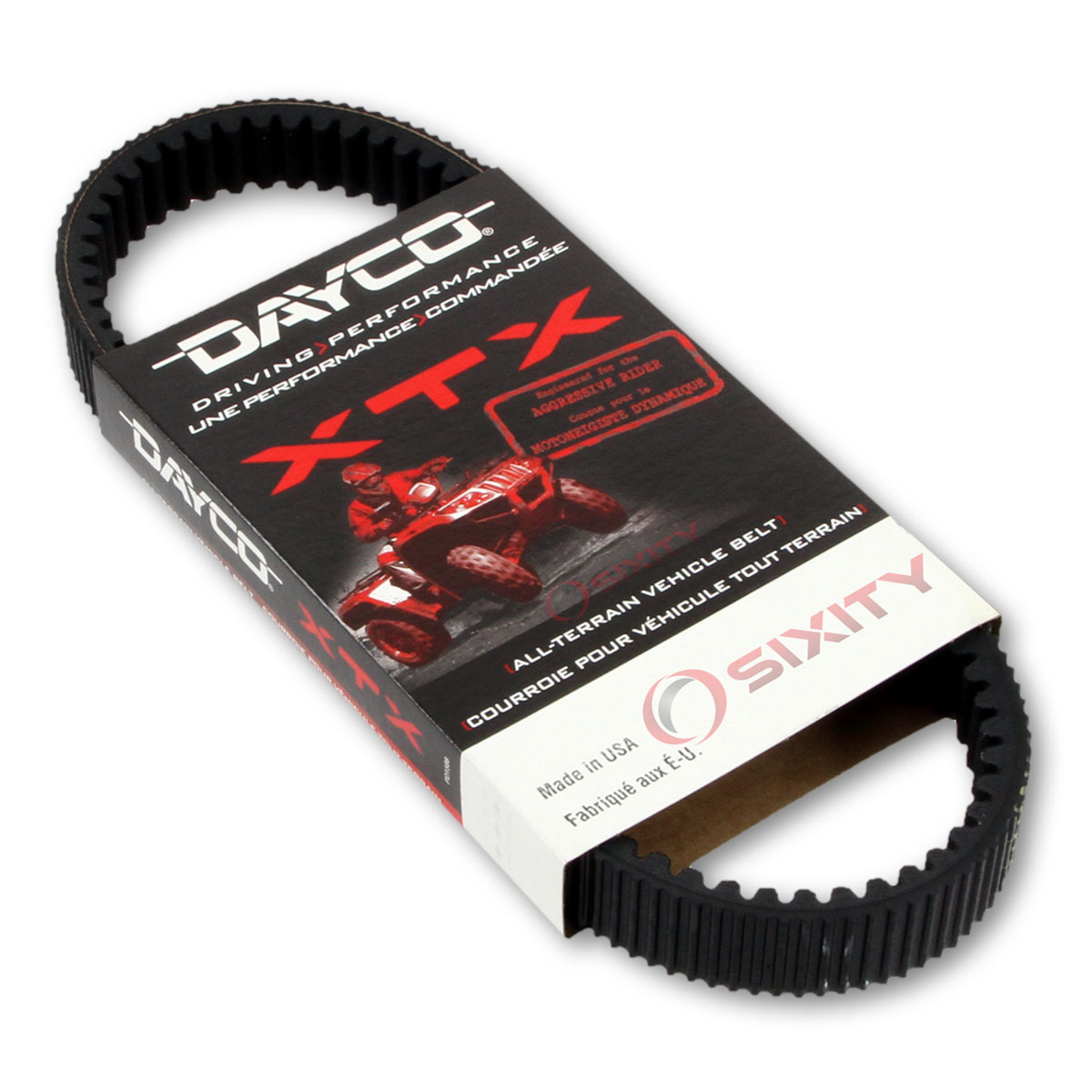 Dayco XTX Drive Belt for 2016 Arctic Cat Alterra 500 XT - Extreme Torque CVT