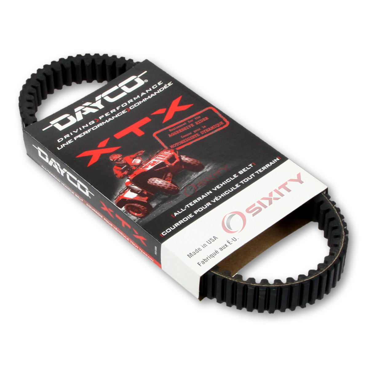 Dayco XTX Drive Belt for 2017 Arctic Cat HDX 700 CREW XT - Extreme Torque