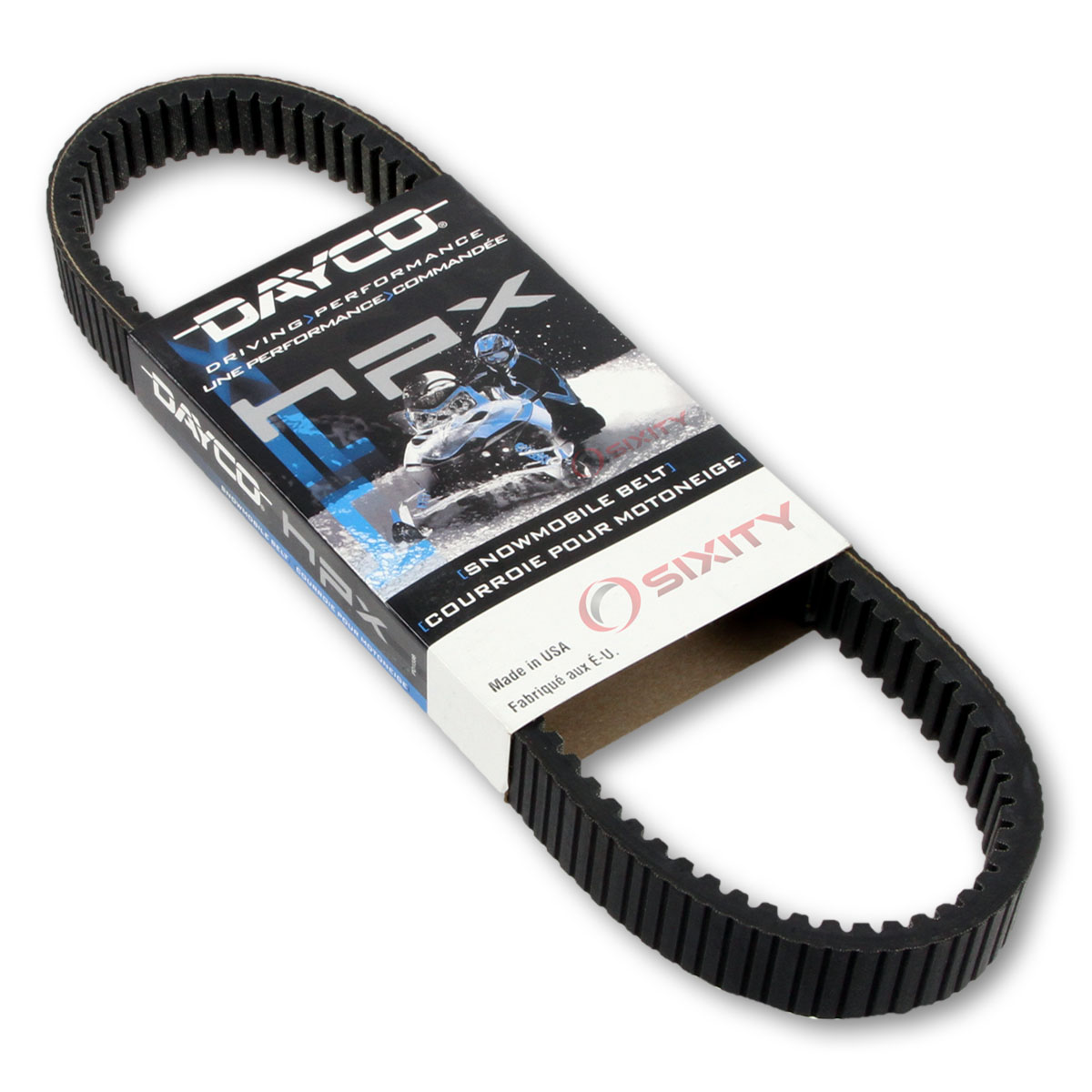 Dayco HPX Drive Belt for 1987-1990 Arctic Cat Jag 340 - High Performance