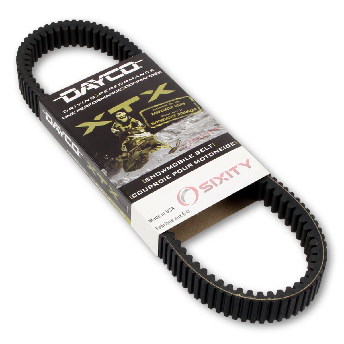 2017000491 Dayco XTX Drive Belt for 2008 Arctic Cat Jaguar Z1 sku 2017000491