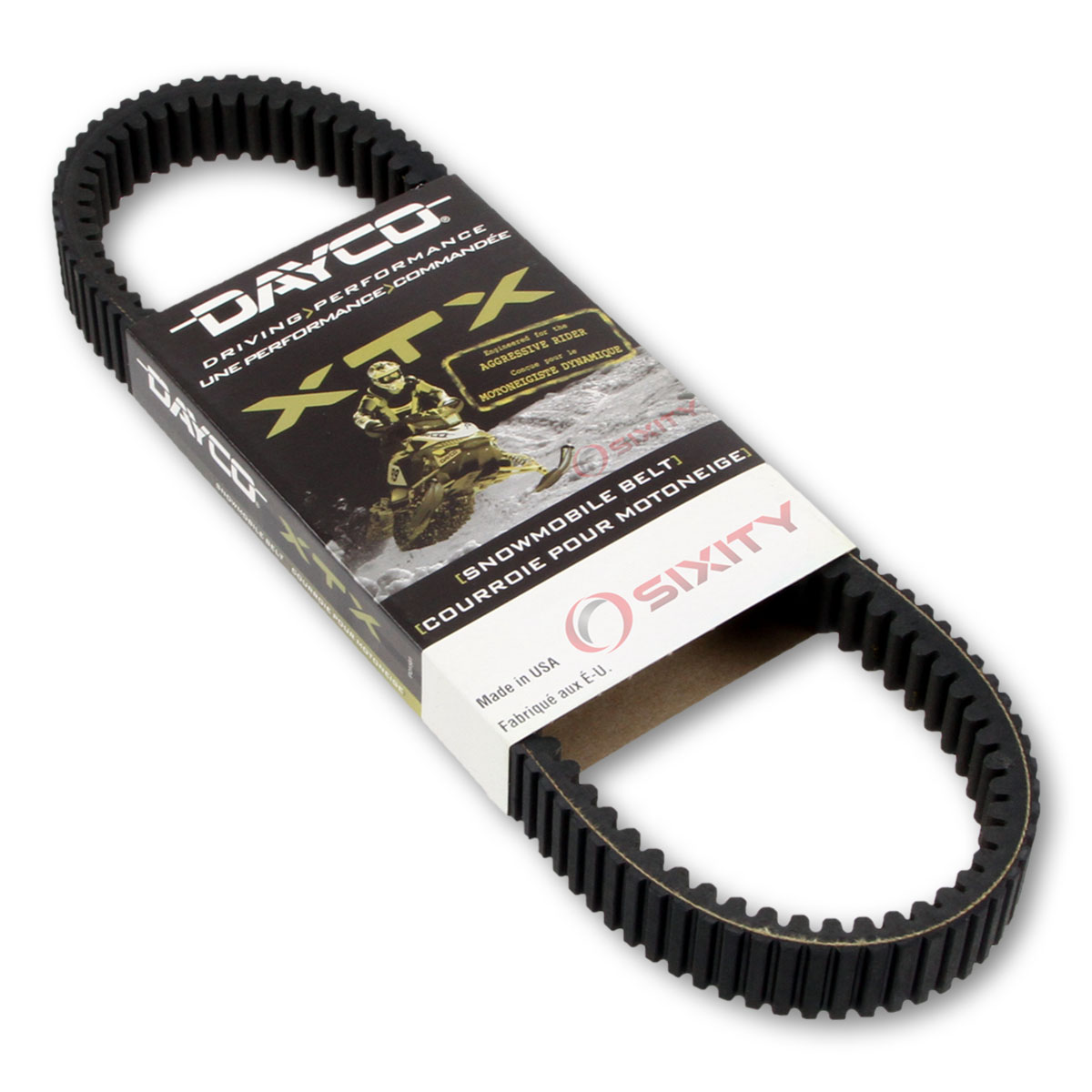 2017000493 Dayco XTX Drive Belt for 2007 Arctic Cat Jaguar Z1 sku 2017000493