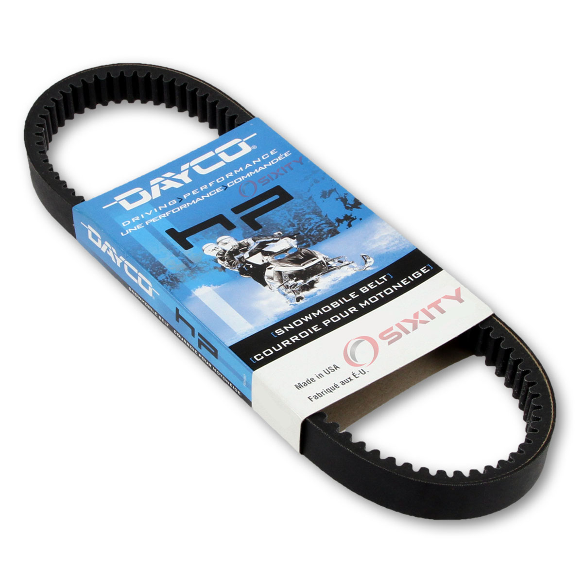 Dayco HP Drive Belt for 1979-1980 Arctic Cat Lynx 2000 Single