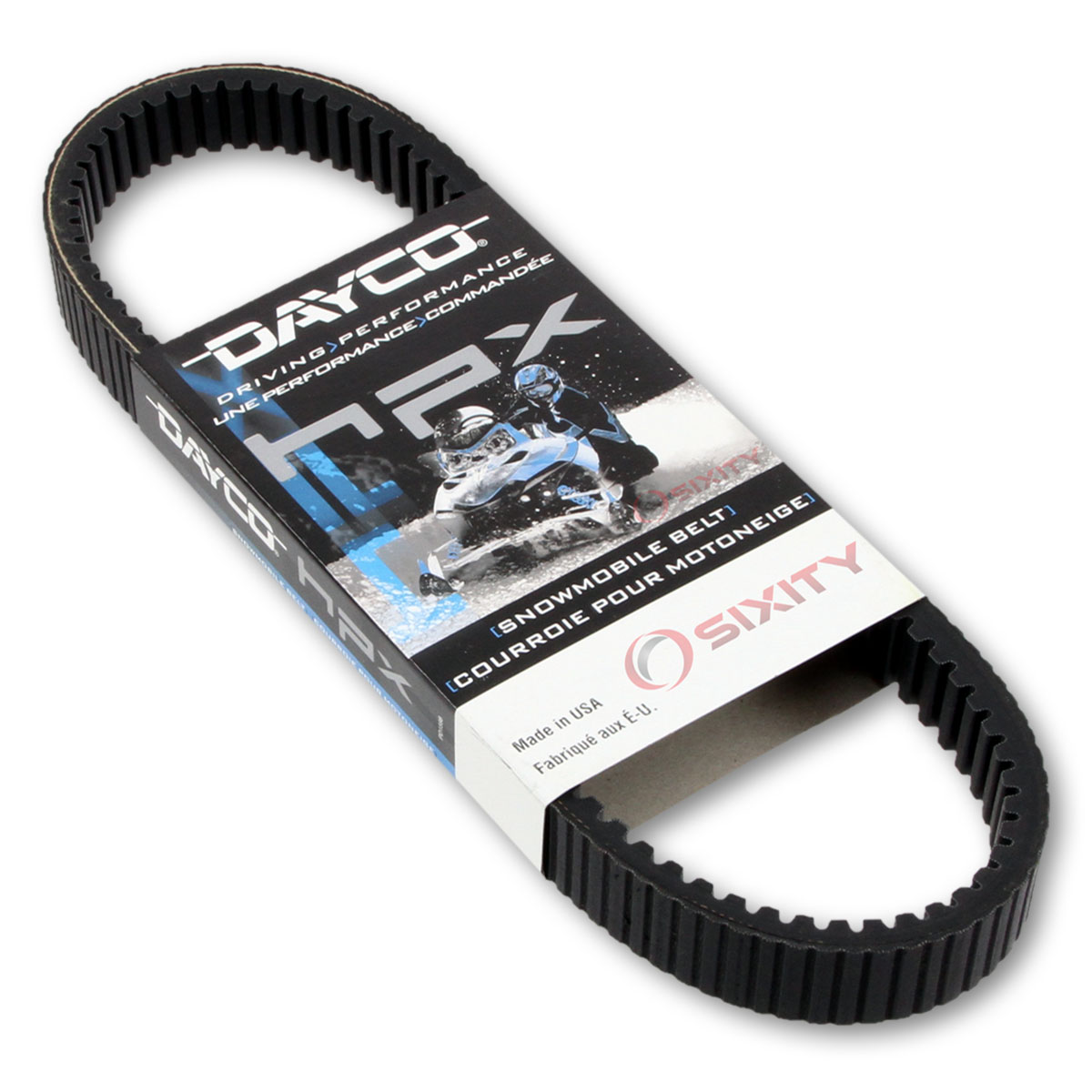 2017000511 Dayco HPX Drive Belt for 1991-1993 Arctic Cat Lynx sku 2017000511