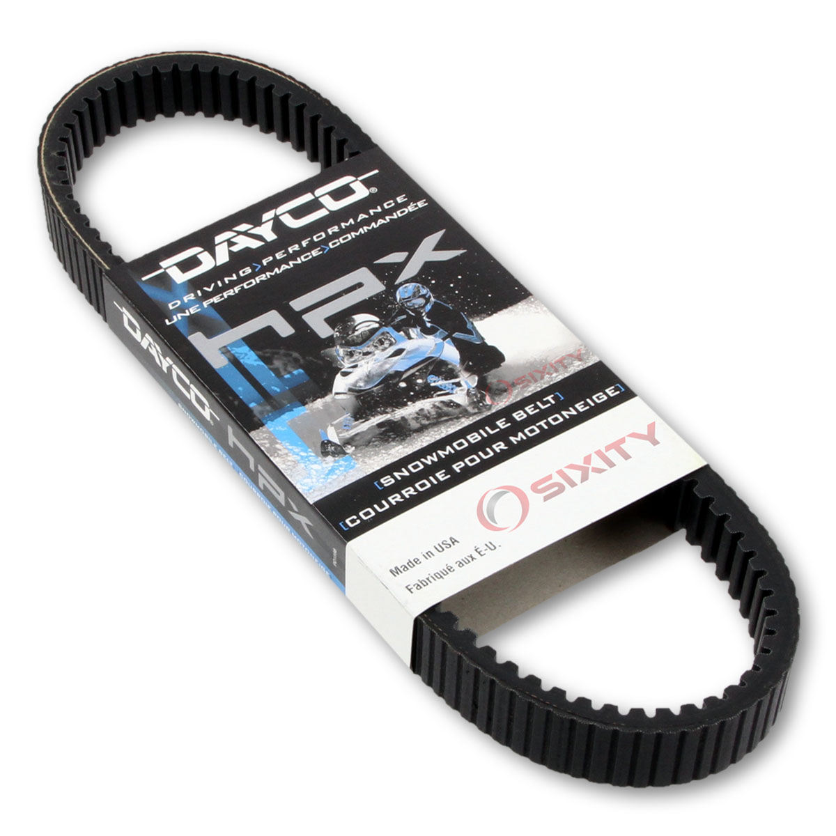 Dayco HPX Drive Belt for 1991-1993 Arctic Cat Lynx - High Performance