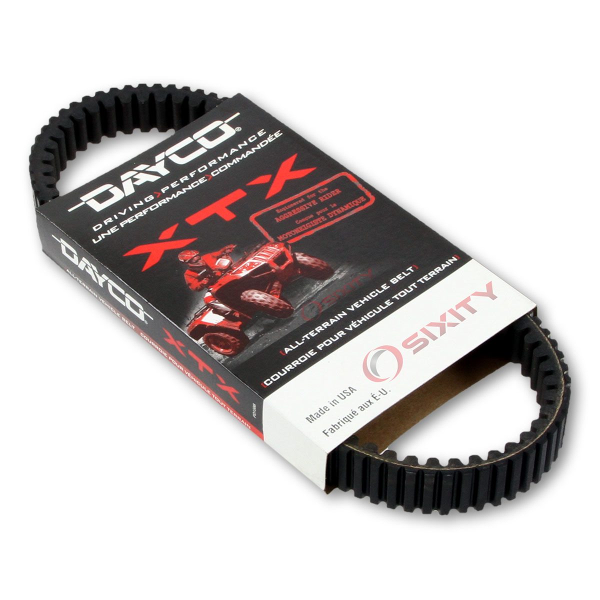 2017000629 Dayco XTX Drive Belt for 2012-2017 Arctic Cat MudP sku 2017000629