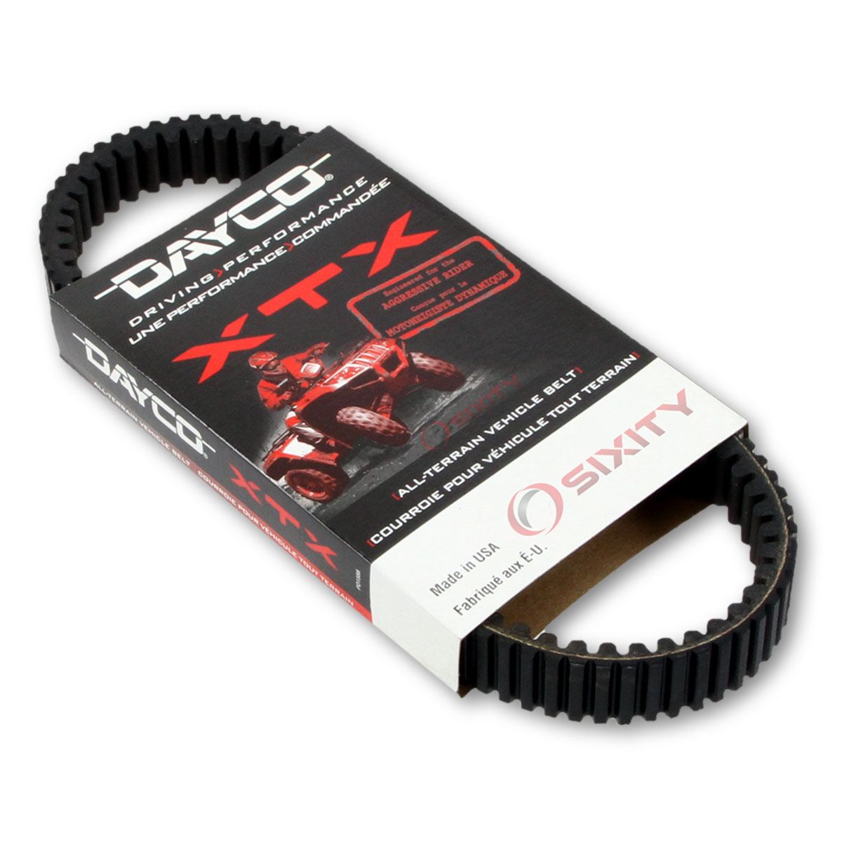 2017000631 Dayco XTX Drive Belt for 2012 Arctic Cat MudPro 70 sku 2017000631