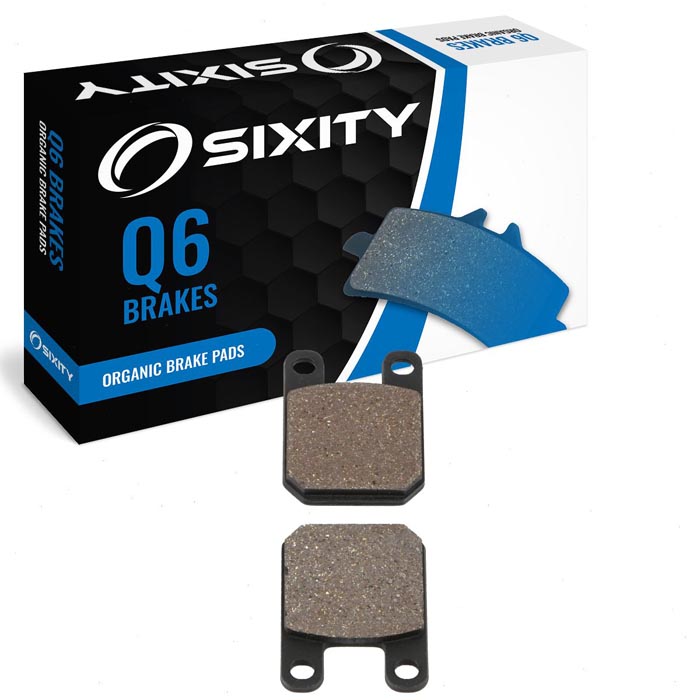 Sixity Front Organic Brake Pads 1999-2001 Derbi Predator