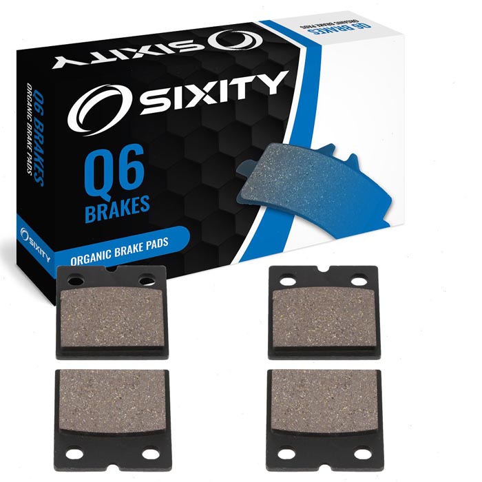 Sixity Front Organic Brake Pads 1987 Ducati 750 Paso