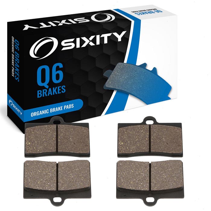 Sixity Front Organic Brake Pads 1999 Ducati Monster 750