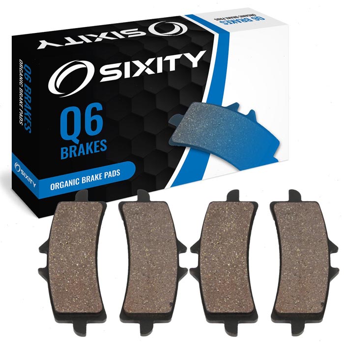 Sixity Front Organic Brake Pads 2015 Ducati Multistrada 1200 S