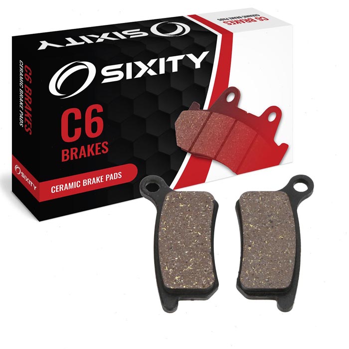 Sixity Front Ceramic Brake Pads 2003-2010 KTM 85 SX 17in 14in Wheels