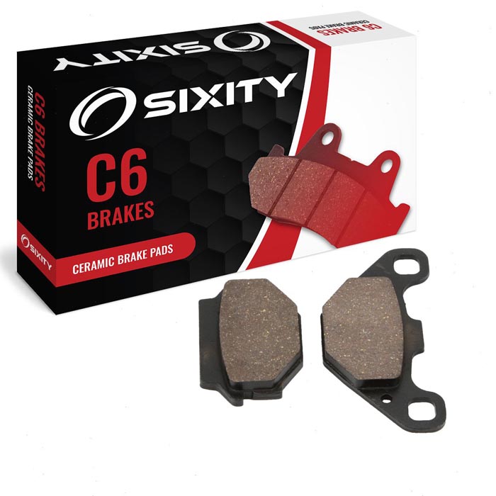 Sixity Front Ceramic Brake Pads 1989 KTM 125 EXC Brembo Calipers