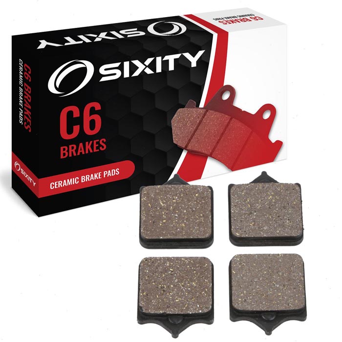Sixity Front Ceramic Brake Pads 2008-2010 Sherco 4.5iF Supermoto