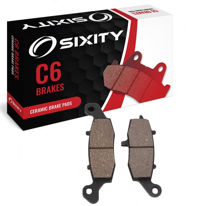 Sixity Rear Ceramic Brake Pads 2011-2014 Suzuki M109RZ Boulevard Limited