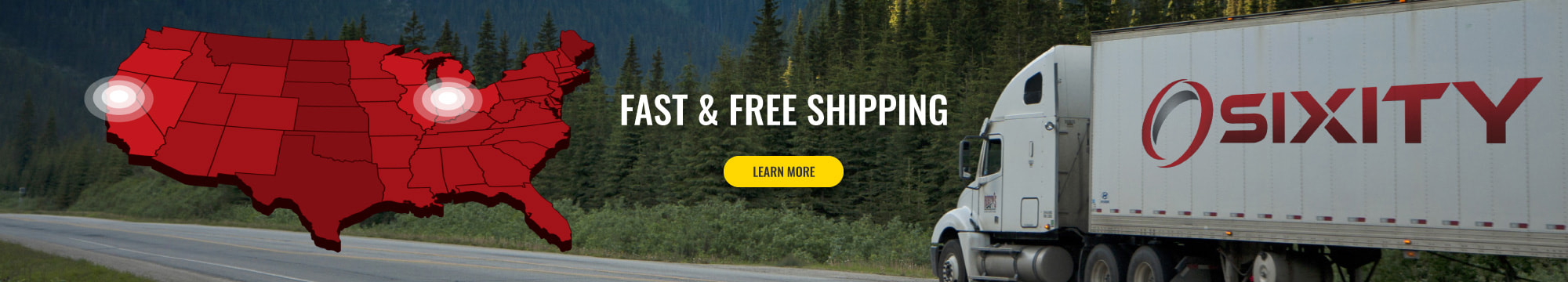 free and fast everyday shipping with no minimum purchase